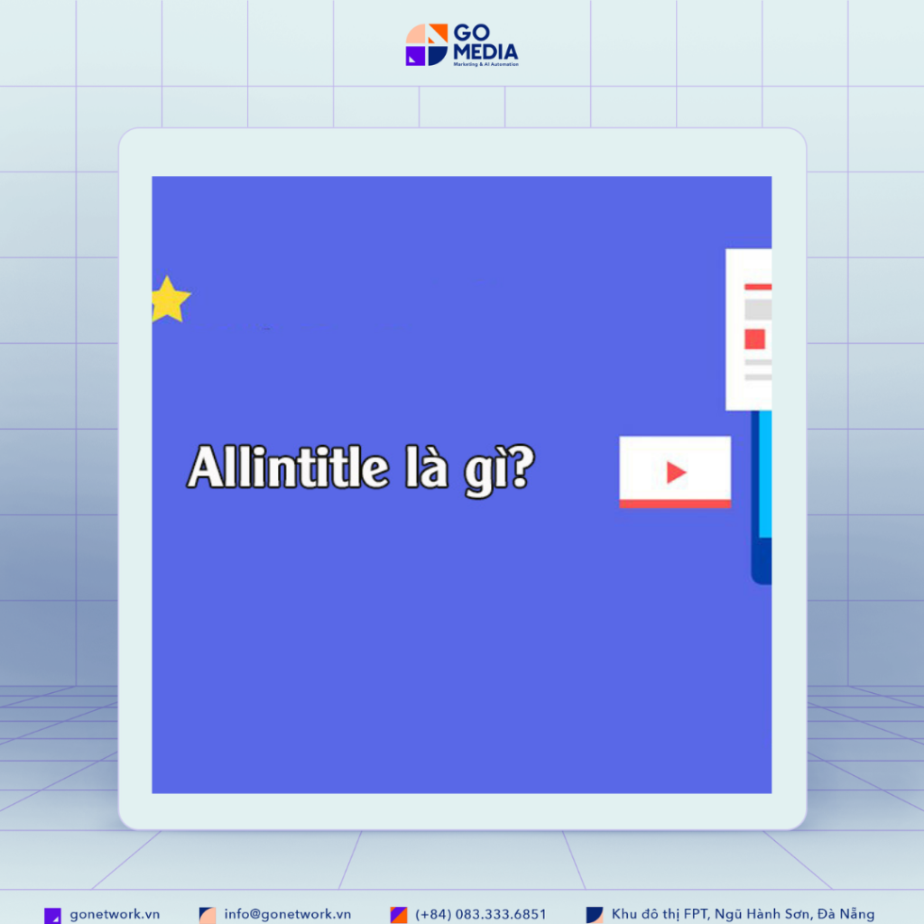 Allintitle là gì?