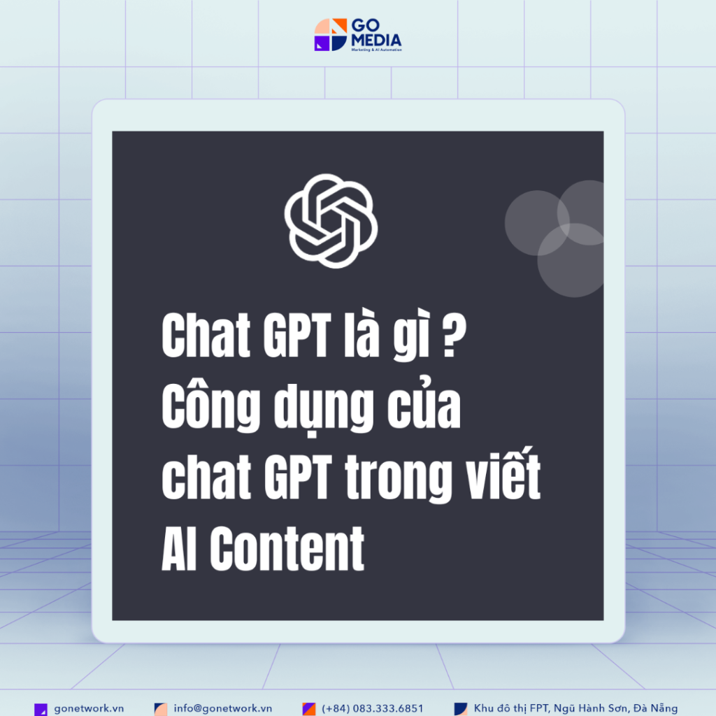 Chat gpt là gì ?