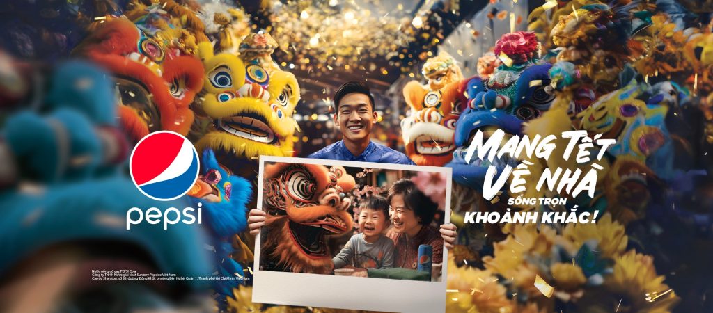 Pepsi tạo ảnh ai quảng cáo