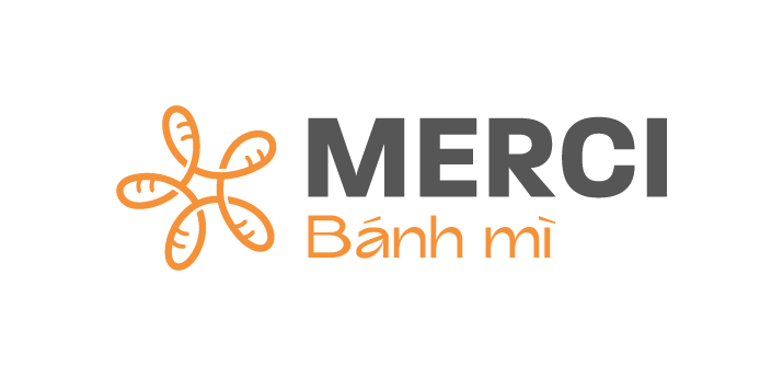 Merci Banh Mi logo - Khách hàng của Go Media