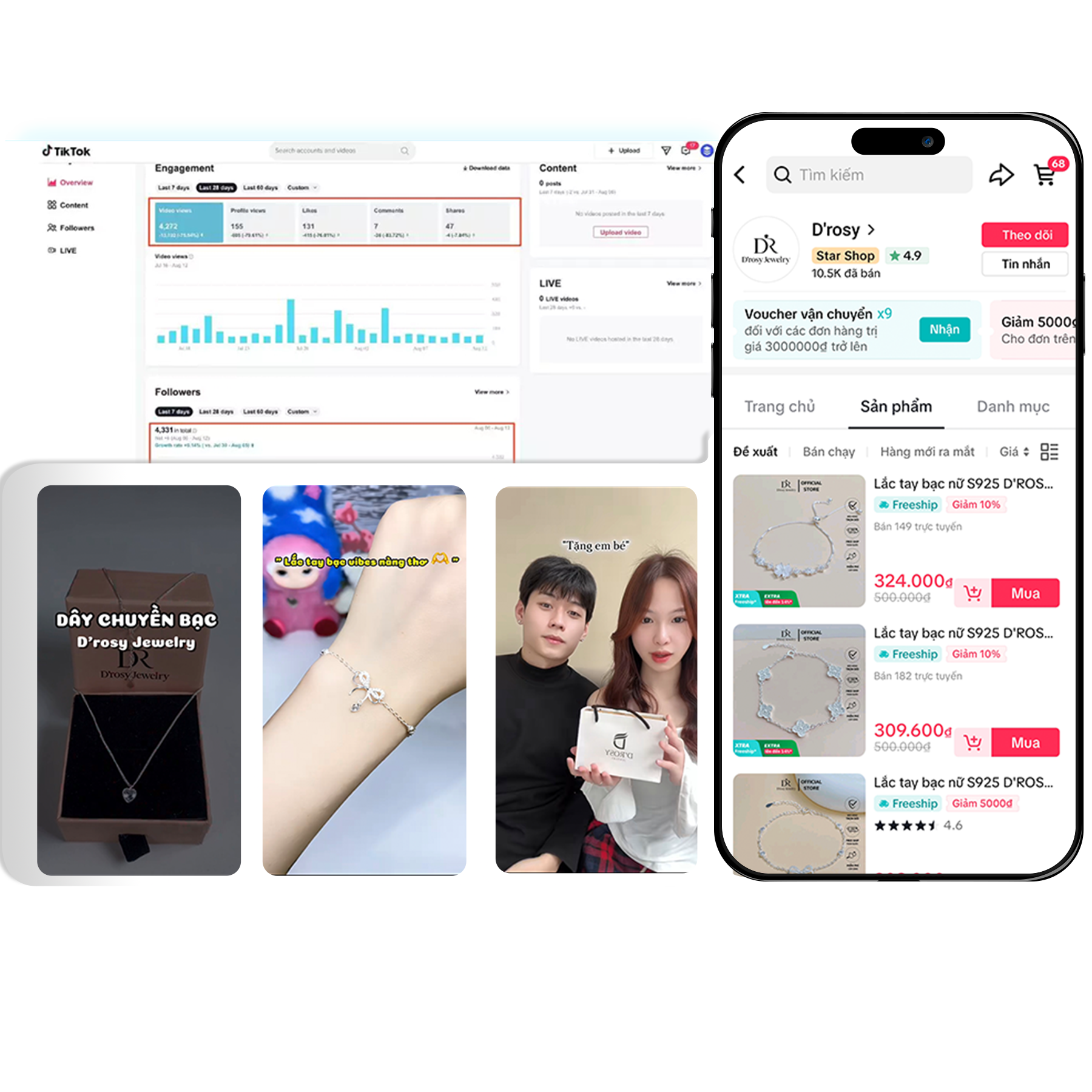 Drosy Jewelry TikTok Shop