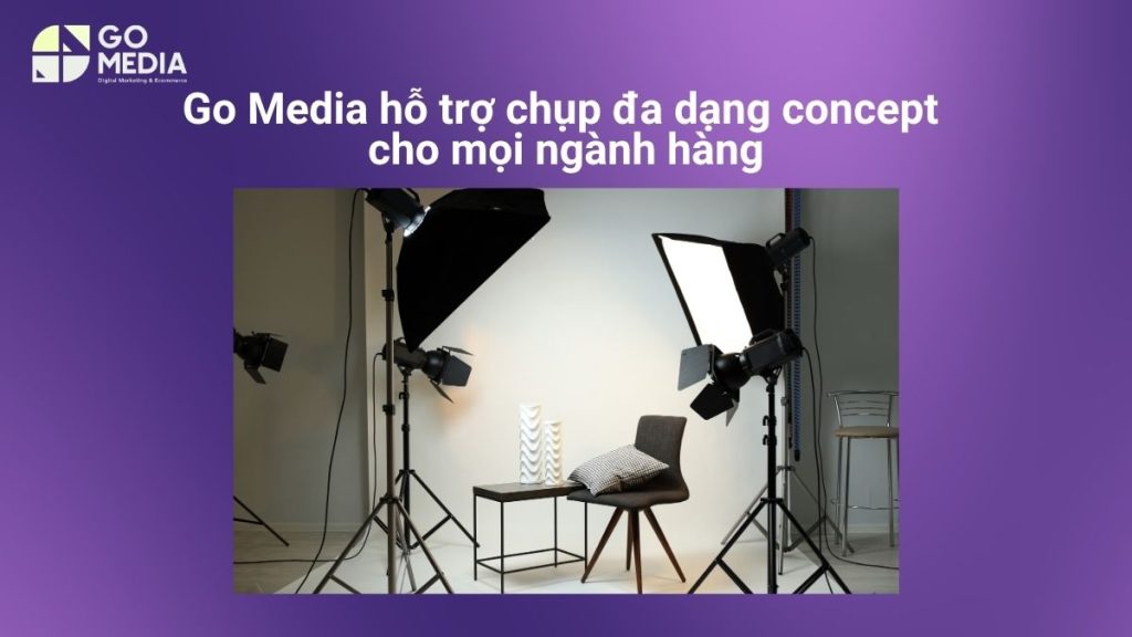 Go Media hỗ trợ chụp đa dạng concept cho mọi ngành hàng