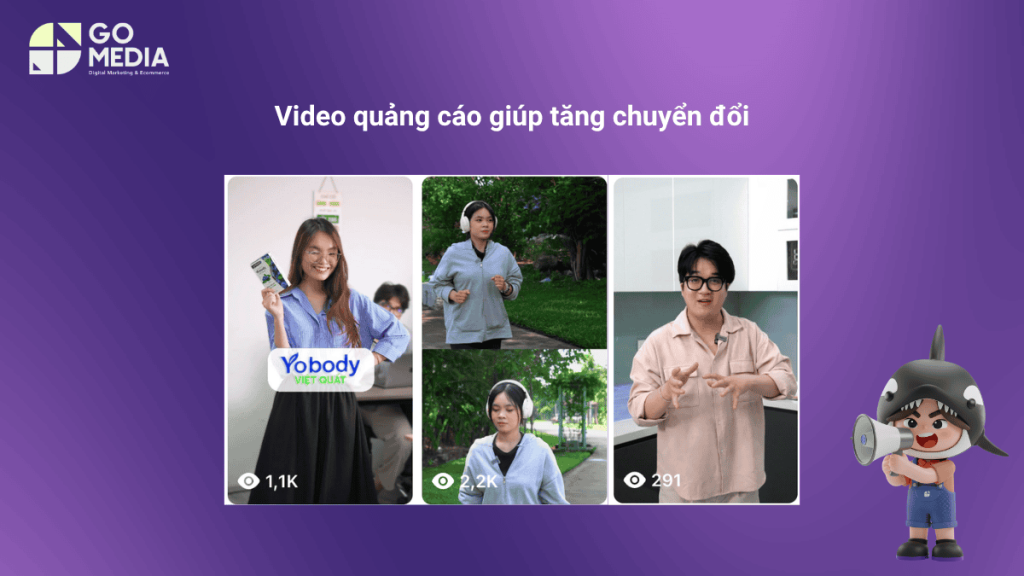 Clip quảng cáo giúp doanh nghiệp gia tăng chuyển đổi