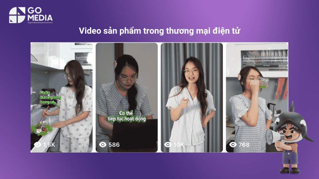 Video sản phẩm trong thương mại điện tử