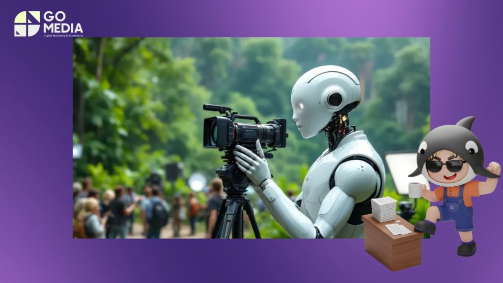 AI tạo video từ văn bản hoặc kịch bản bằng cách tự động tạo hình ảnh, chuyển động và hỗ trợ rút ngắn quy trình sản xuất video.