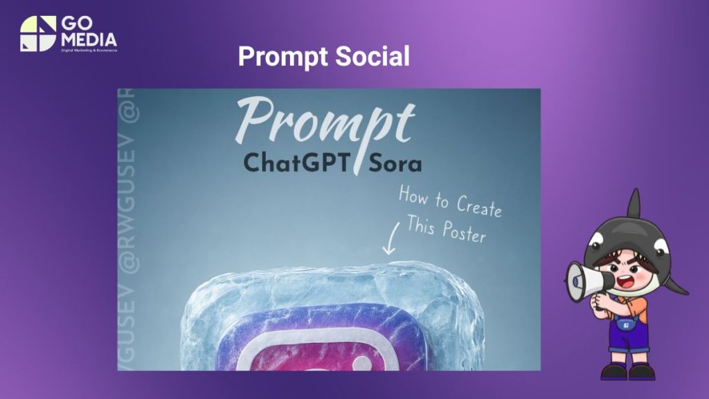 Các mẫu prompt AI hỗ trợ viết caption Facebook, kịch bản TikTok và lập kế hoạch nội dung mạng xã hội.
