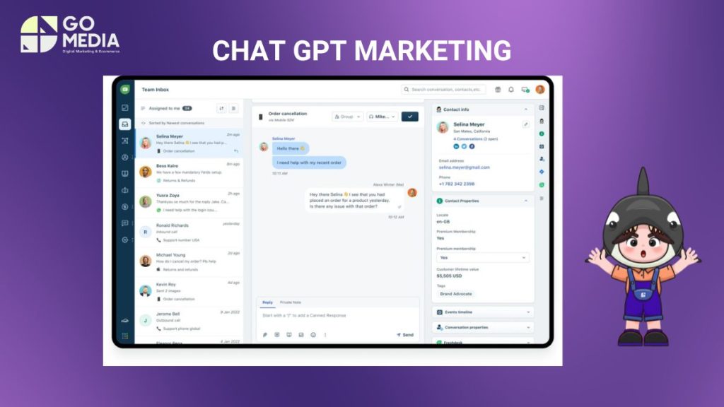 ChatGPT hỗ trợ doanh nghiệp thương mại điện tử viết mô tả sản phẩm hàng loạt và trả lời khách hàng nhanh chóng bằng AI.