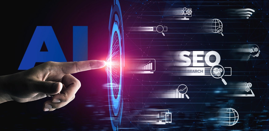 Đội ngũ marketing xây dựng chiến lược nội dung với AI SEO