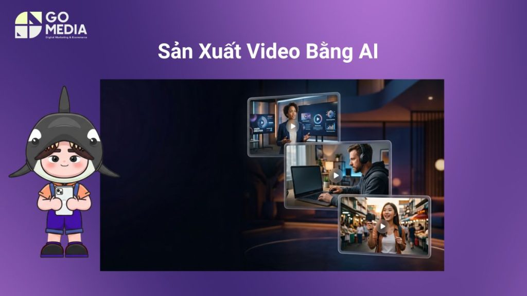 Quy trình sản xuất video bằng AI từ ý tưởng, kịch bản đến video hoàn chỉnh.