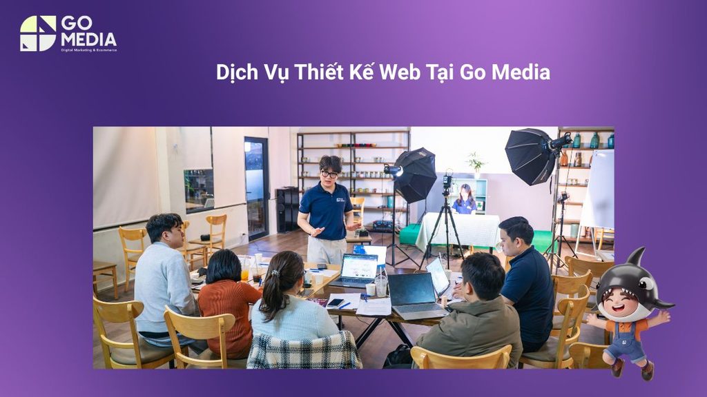 Ba gói dịch vụ trong bảng báo giá thiết kế web tại Go Media gồm gói cơ bản, tiêu chuẩn và nâng cao.