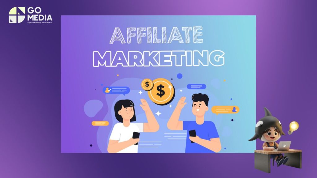 Minh họa 5 bước triển khai Affiliate Marketing Đà Nẵng từ xác định sản phẩm, tìm cộng tác viên đến quản lý link, chuẩn bị tài liệu và theo dõi hoa hồng.