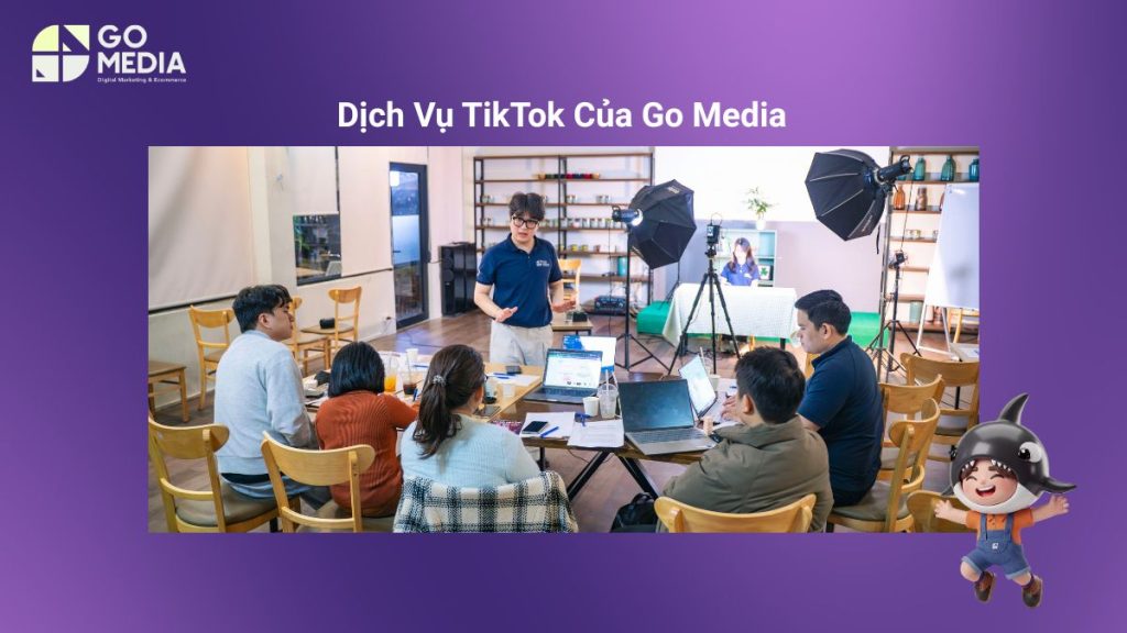 Dịch vụ quảng cáo TikTok của Go Media hỗ trợ thiết lập, tối ưu TikTok Ads và đánh giá hiệu quả quảng cáo livestream theo từng chỉ số.