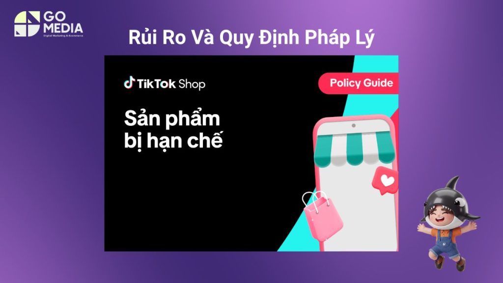Những rủi ro và quy định pháp lý cần lưu ý khi làm affiliate TikTok, từ chất lượng sản phẩm, trách nhiệm quảng bá đến nghĩa vụ thu nhập.
