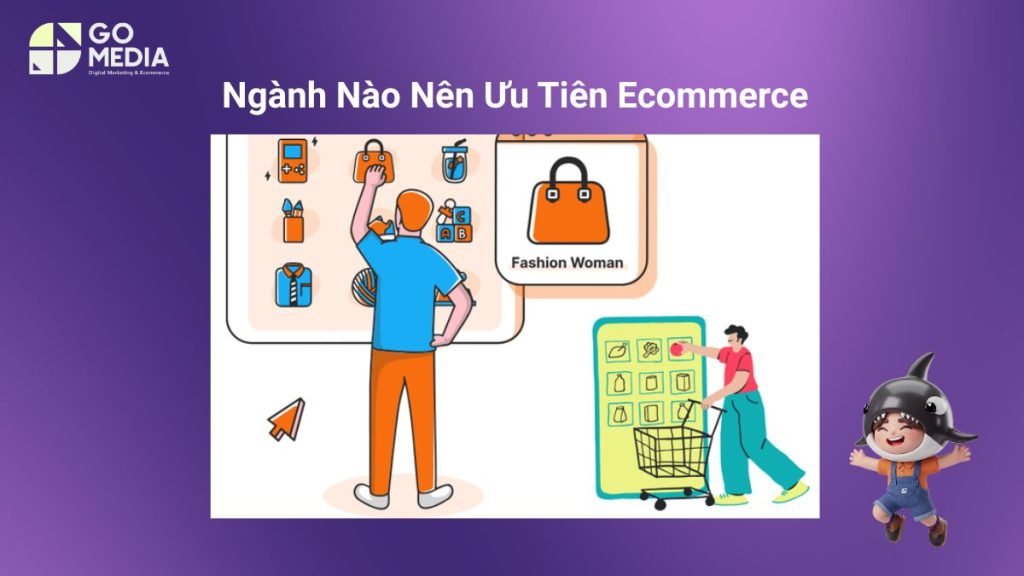 Minh họa các ngành tại Đà Nẵng nên ưu tiên đầu tư Ecommerce gồm thời trang, đặc sản, quà lưu niệm, spa và dịch vụ làm đẹp.