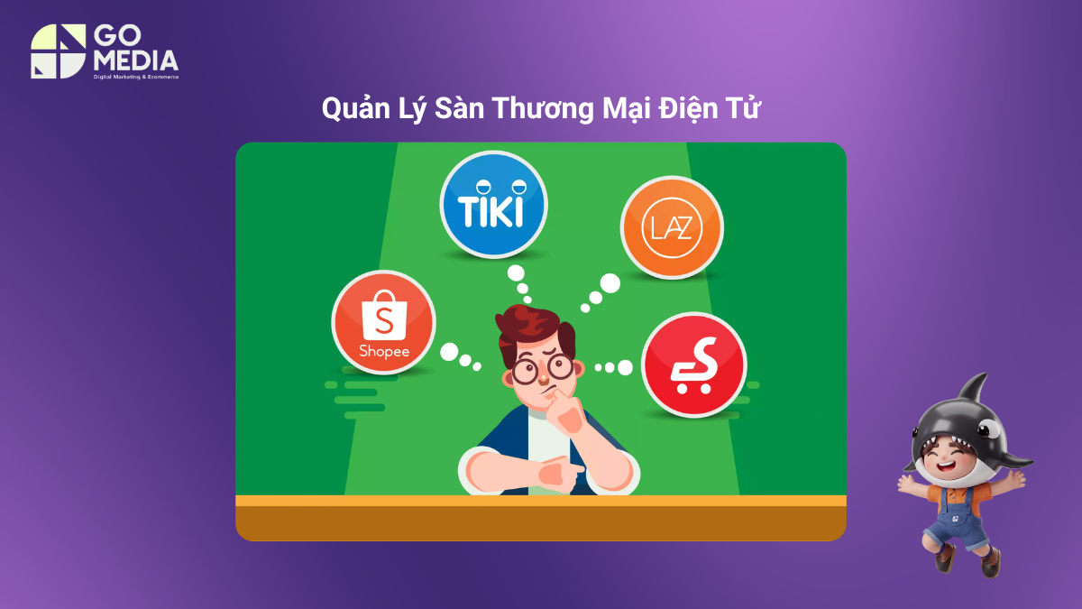 Dịch vụ quản lý sàn thương mại điện tử giúp shop tối ưu vận hành Shopee và TikTok Shop trong bối cảnh cạnh tranh ngày càng cao
