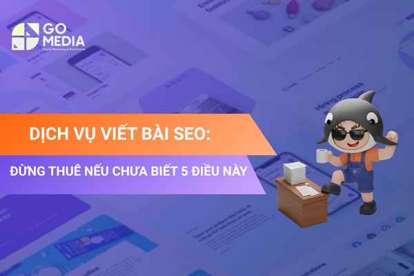 Dịch vụ viết bài SEO giúp website xây dựng nội dung chất lượng, cải thiện thứ hạng tìm kiếm và thu hút khách hàng tiềm năng.